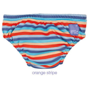 Bambino Mios Swim Nappy orange Stripe