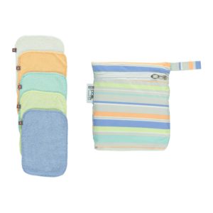 Pop-in Bamboo Cloth Wipes - Pastels